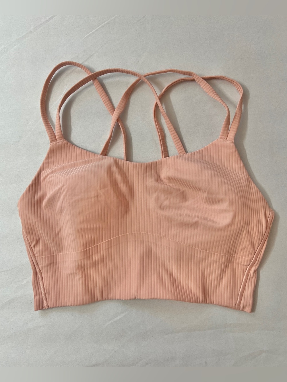Lululemon Like a Cloud Ribbed Longline Bralette Sports Bra